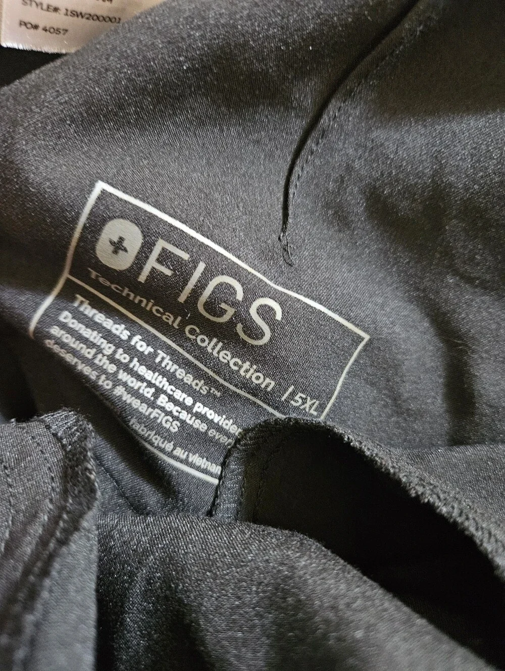 Figs Black Joggers
